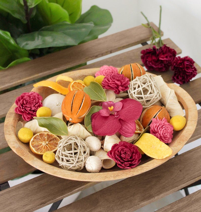 ANDALUCA Forbidden Flower Oasis Scented Potpourri | Made in California | Large 20 oz Bag + Fragrance Vial | Scents of Italian Bergamot, Plum, Jasmine, Rose and Lilac - Image 2